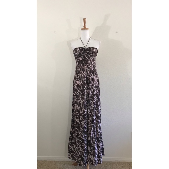 MICHAEL Michael Kors Dresses & Skirts - MICHAEL MICHAEL KORS Silk Abstract Print Maxi